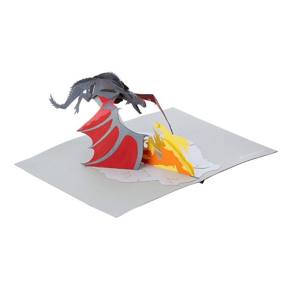 (3pack) GAME OF THRONES 3D Pop-Up Card Dragon - Picture 5 of 9